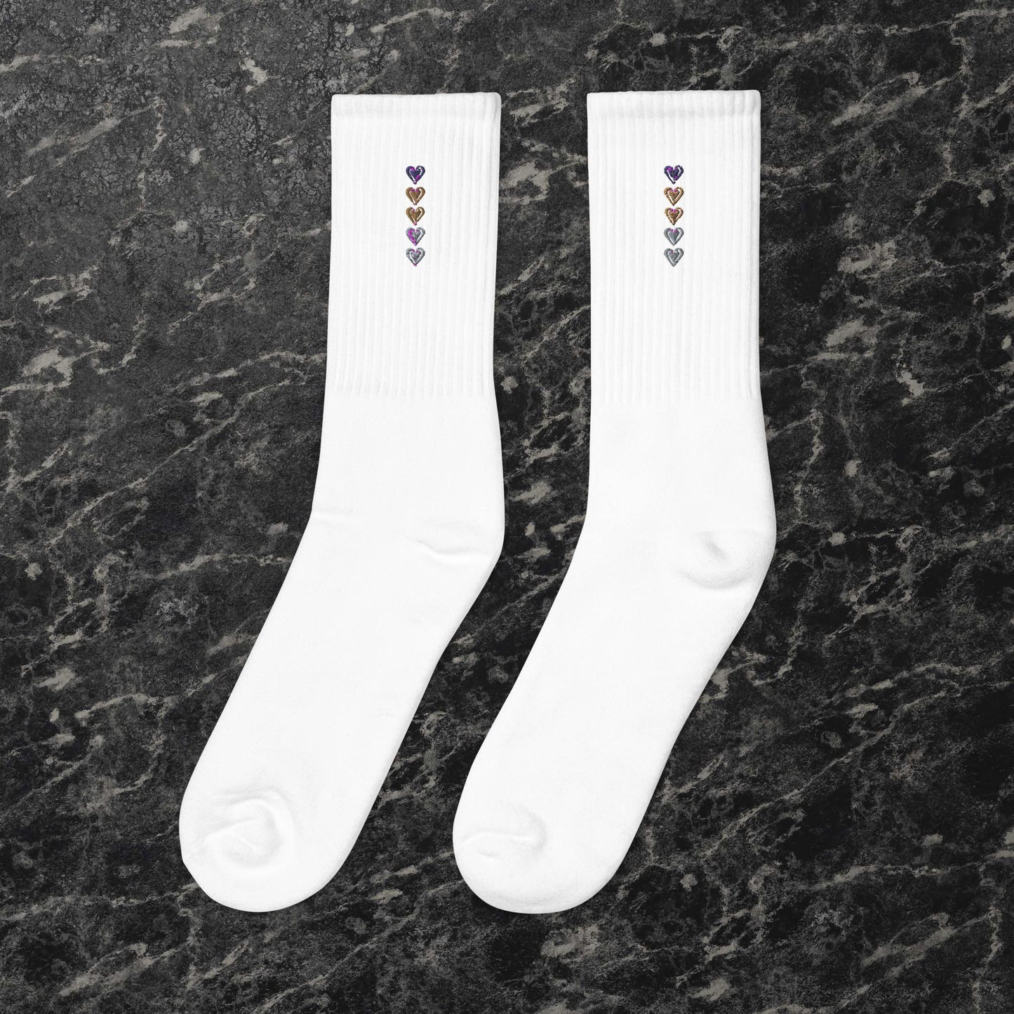 Embroidered socks